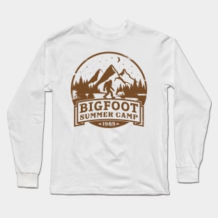 Bigfoot Summer Camp Long Sleeve T-Shirt